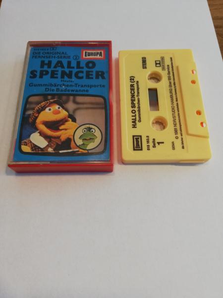 Hallo Spencer Folge 2 Die Badewanne Gelb mit Gelben Aufkleber 515163.5 Europa(Innencover bemalt)